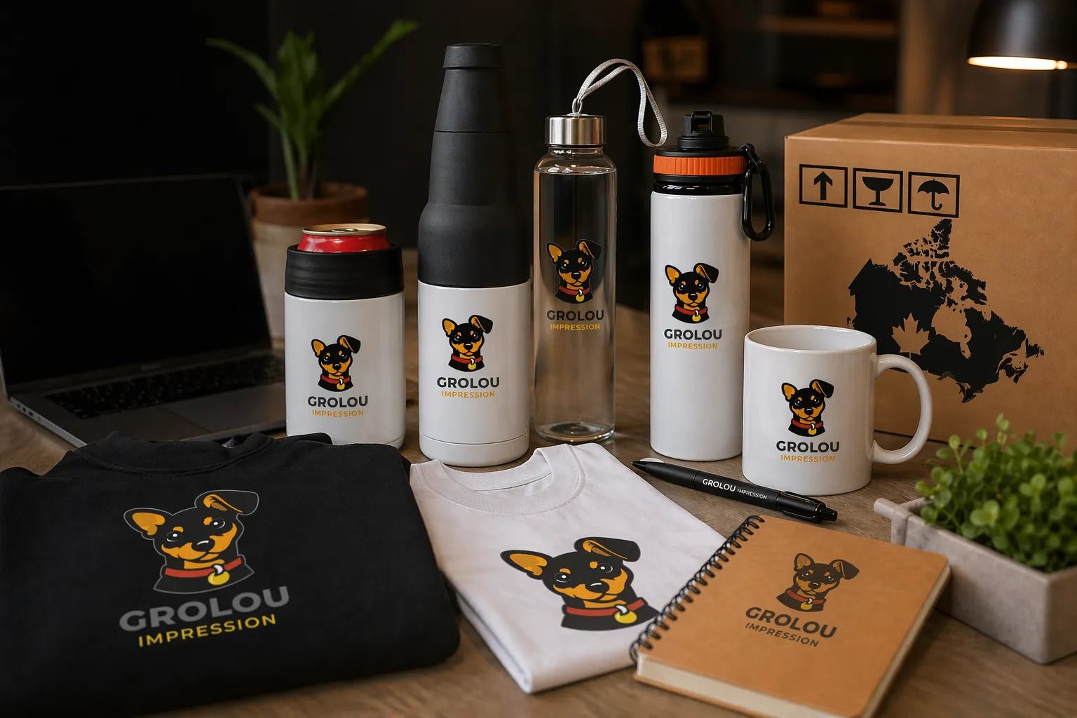 Produits pour entreprises - GroLou Impression