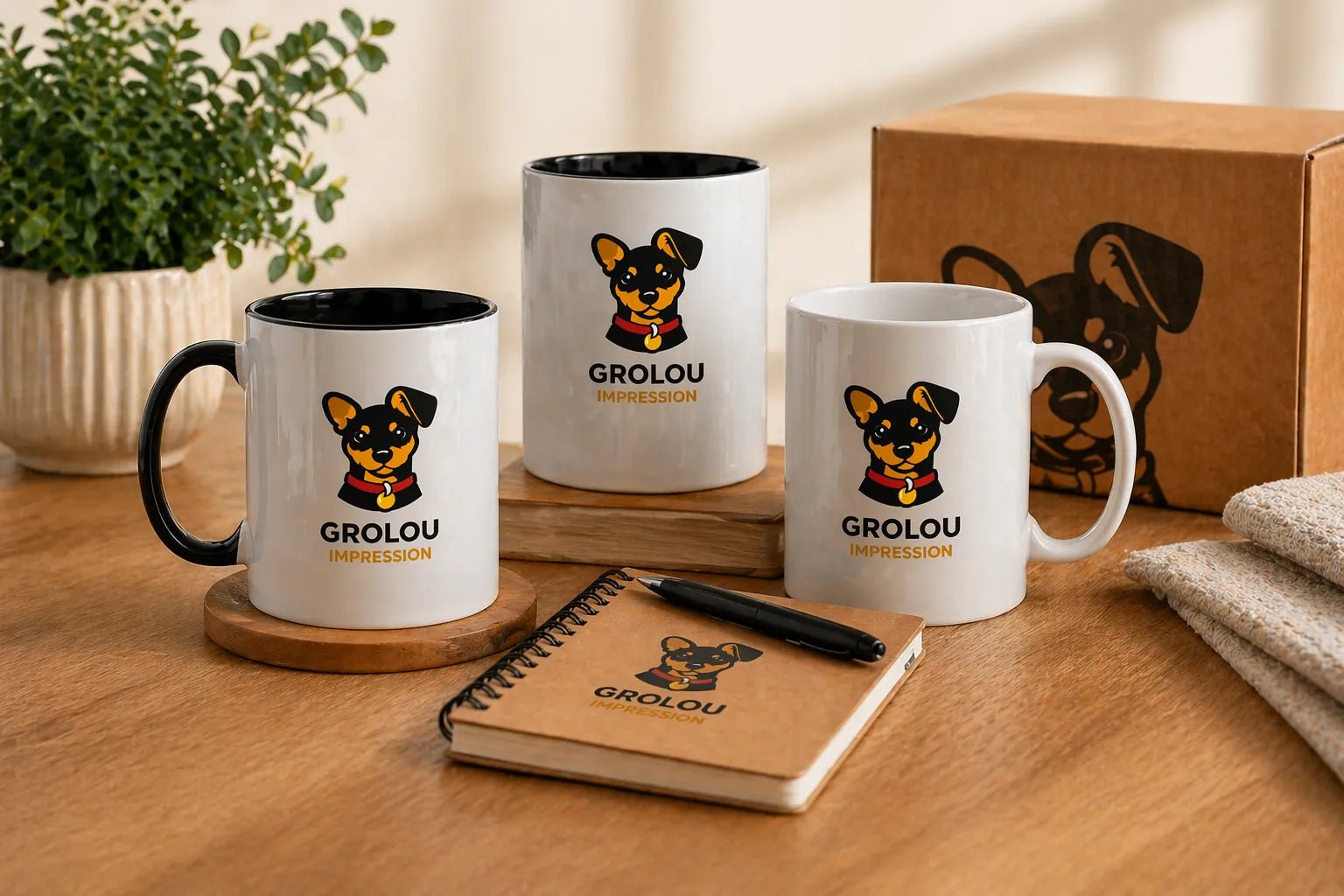 Objets personnalisés - GroLou Impression