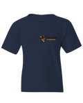 T-shirt avec votre Impression DTF personnalisée bleu marin