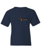 T-shirt avec votre Impression DTF personnalisée bleu marin