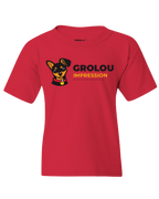 T-shirt avec votre Impression DTF personnalisée rouge