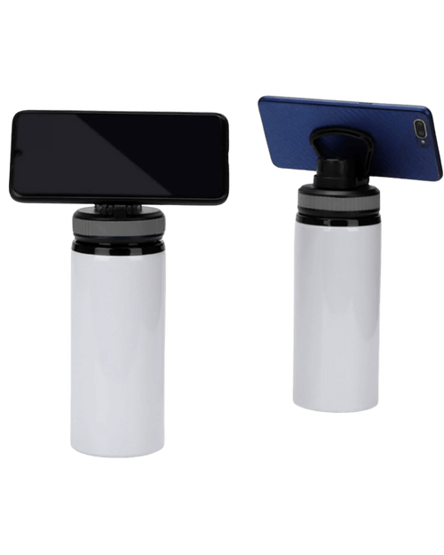 Bouteilles d'eau en aluminium 20 oz personalisable - Support de cellulaire |GroLou Impression